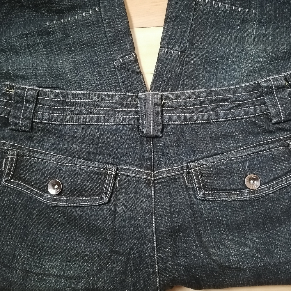 - sz:S & L, blue teal high waist straight jeans by ESBACK - Picture 6 of 8